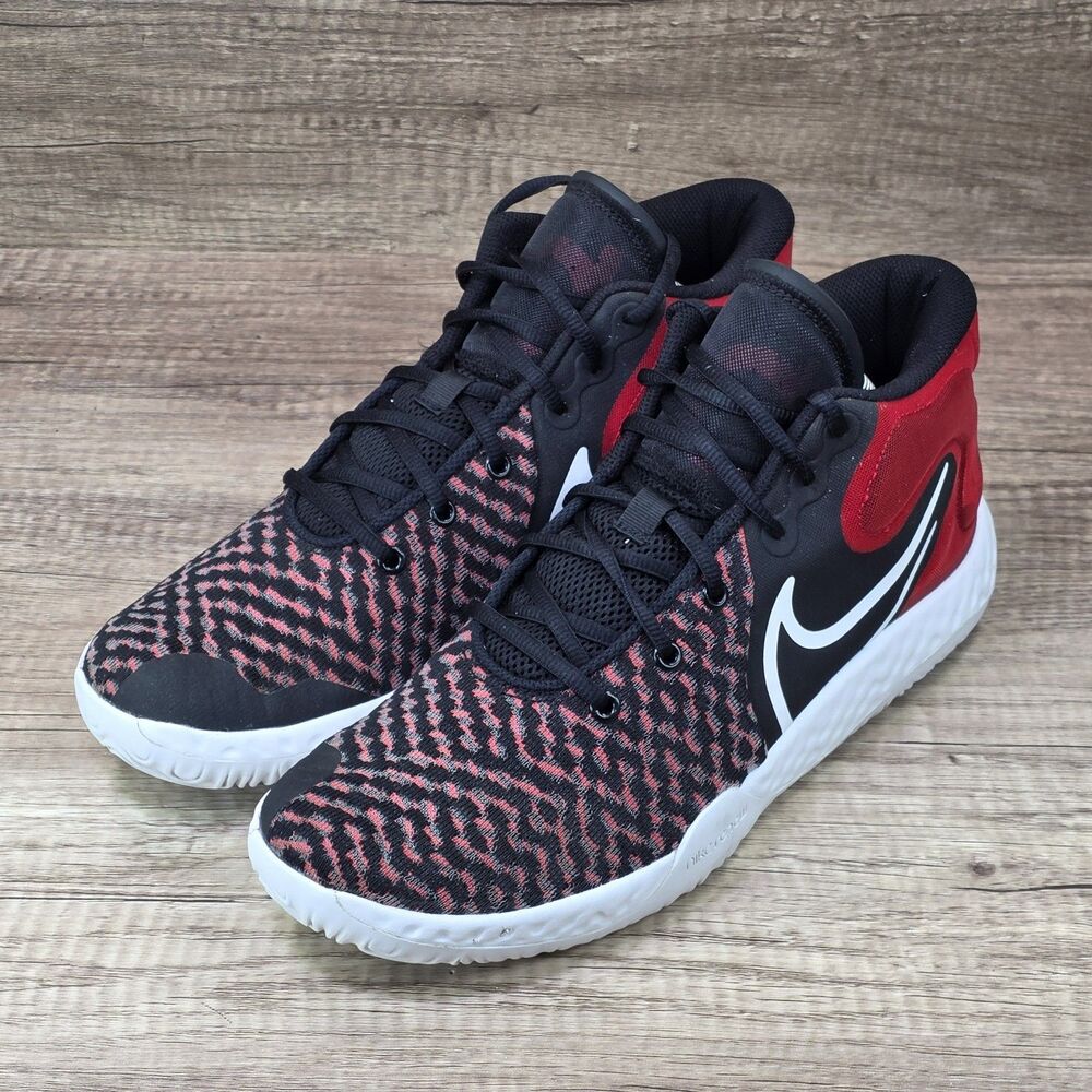 Nike KD Trey 5 VIII Bred Men's Size 11 Black Red Basketball Shoes CK2090-002 - Picture 7 of 10